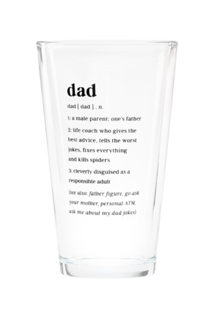 Dad Pint Glass