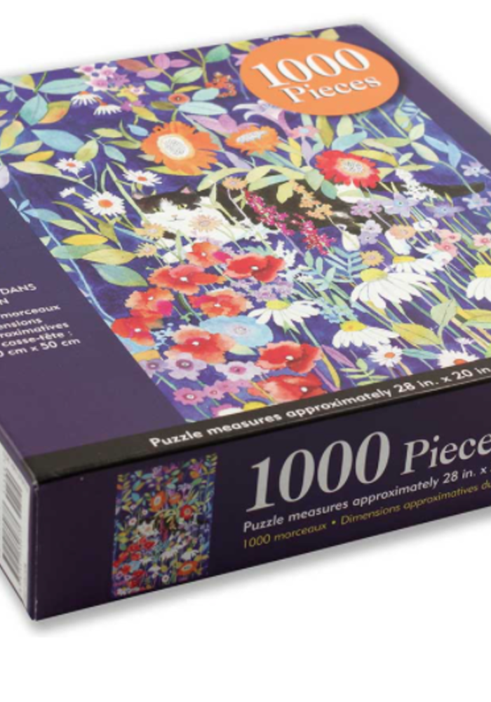 Garden Cat  1000 Piece Puzzle