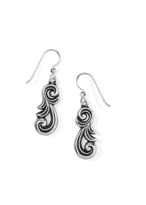 Brighton Alana Scroll French Wire Earrings