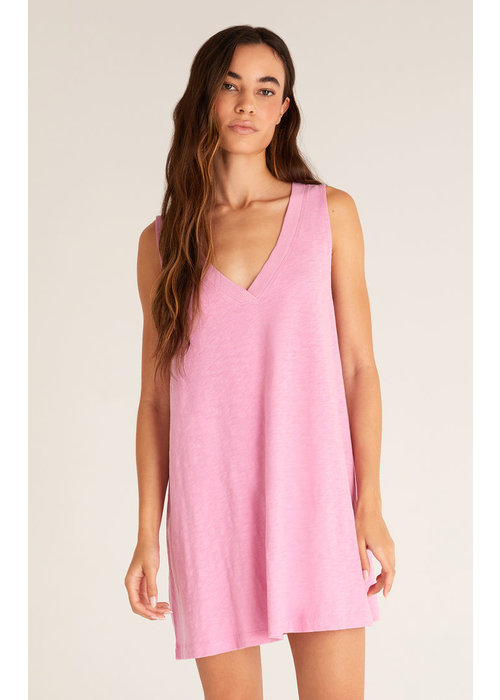 Z Supply The Orchid Pink Sparrow Mini Dress