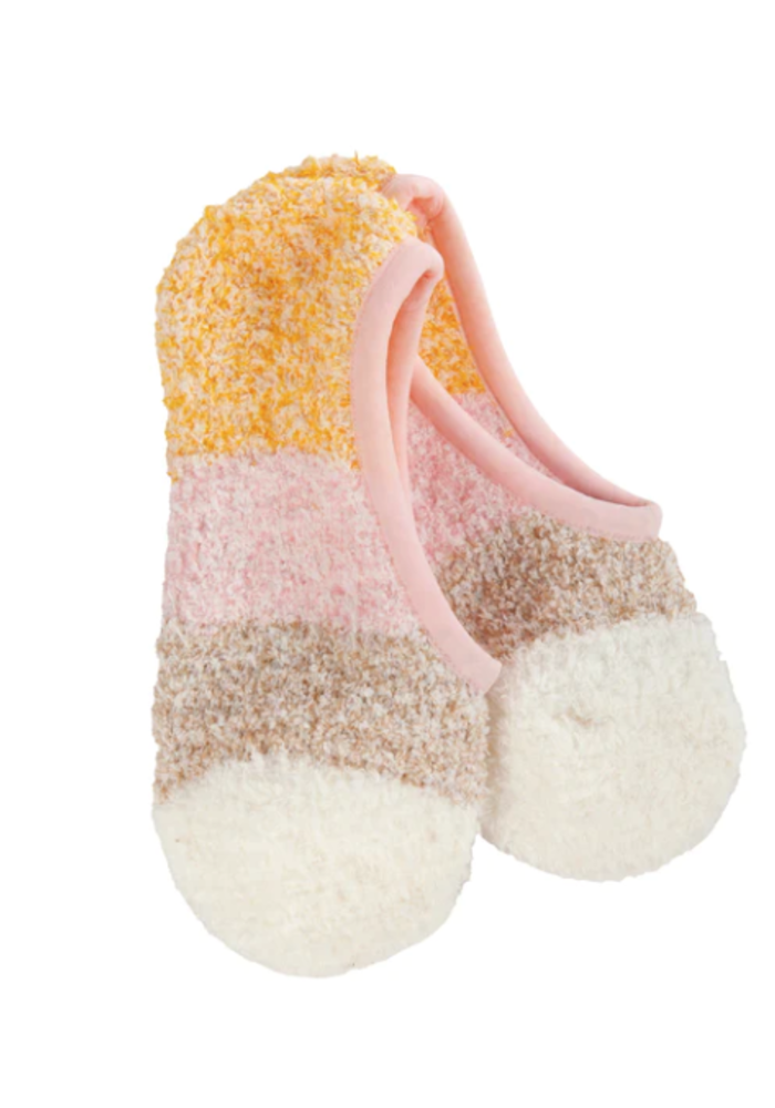 Cozy Colorblock Footsie World's Softest Socks