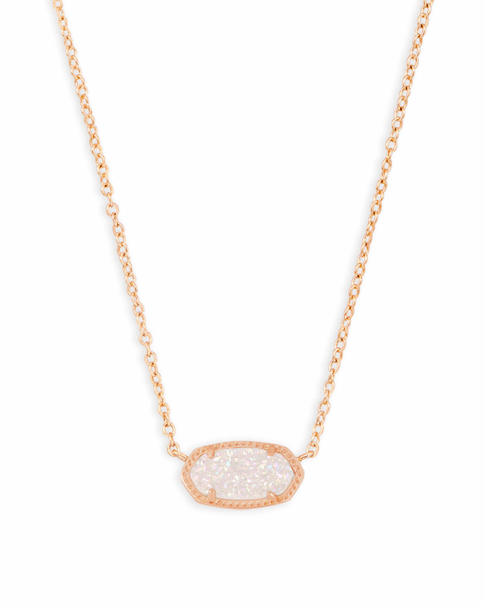 Elisa Rose Gold Pendant Necklace in 