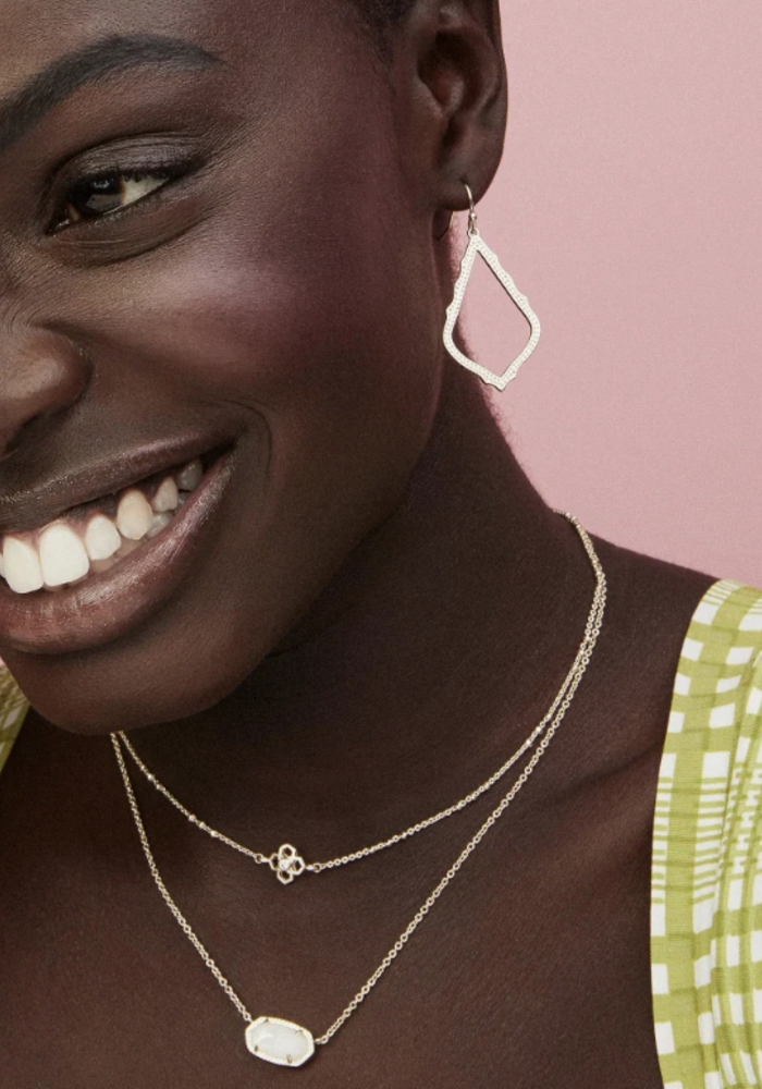 Elisa Rose Gold Pendant Necklace in 