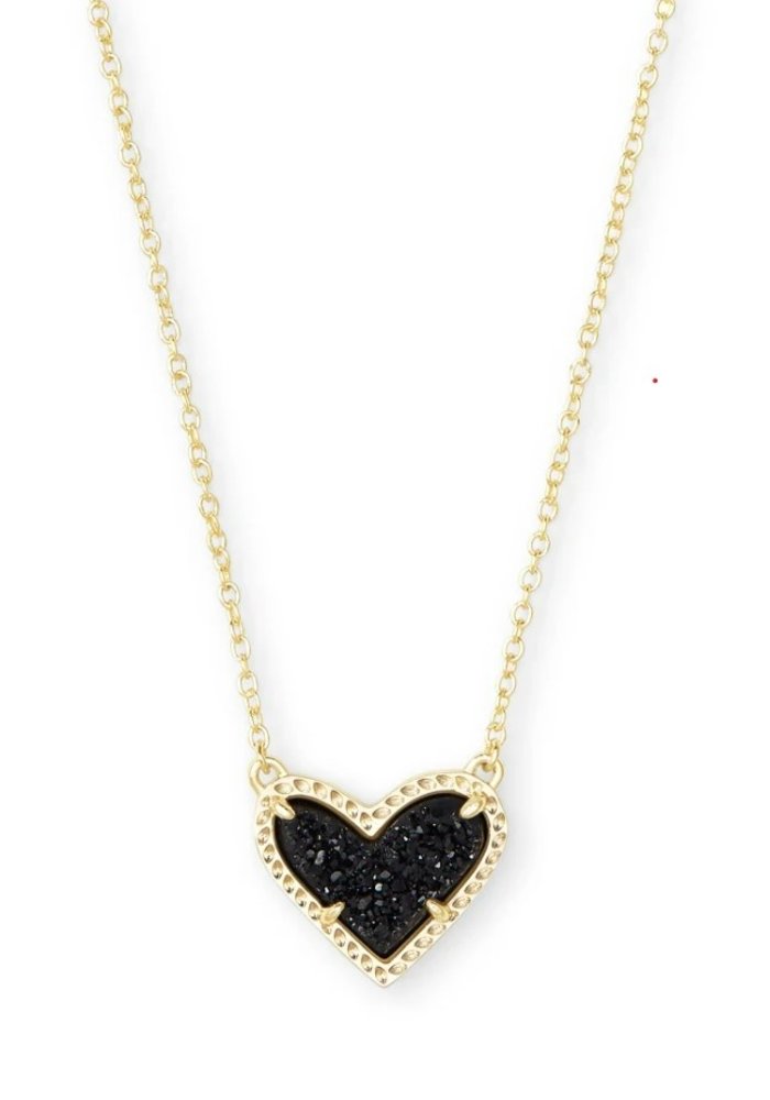 Ari Heart Gold Pendant Necklace in 