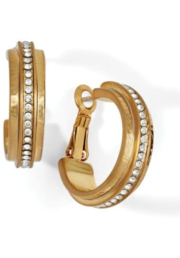 Meridian Lumens Nexus Gold Hoop Earrings