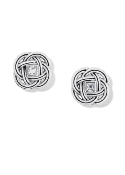 Brighton Interlok Shine Post Earrings