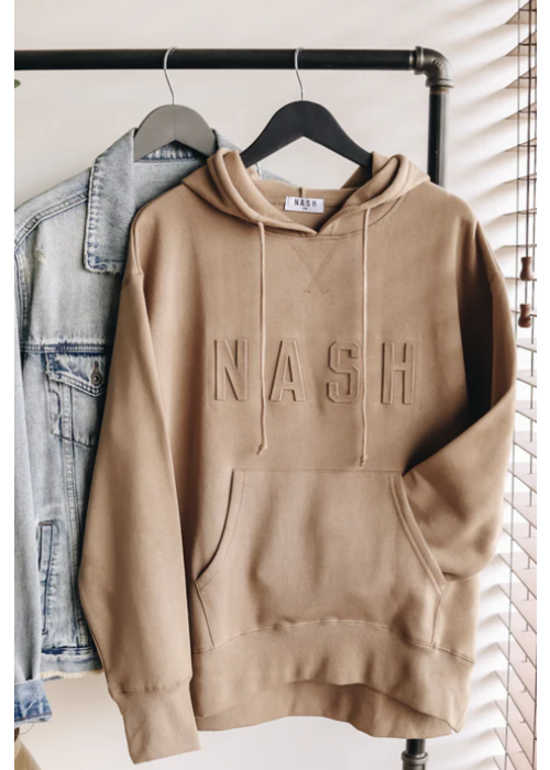Nash Collection The Nash Collection Iconic Hoodie Latte