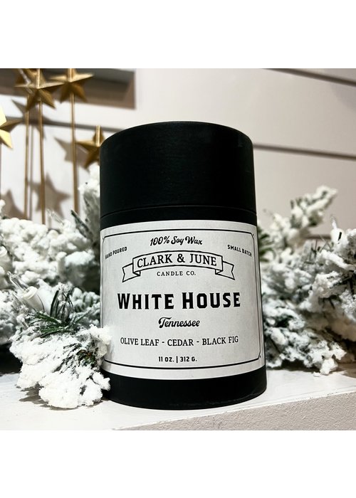 Clark & June Candle Co. White House Candle