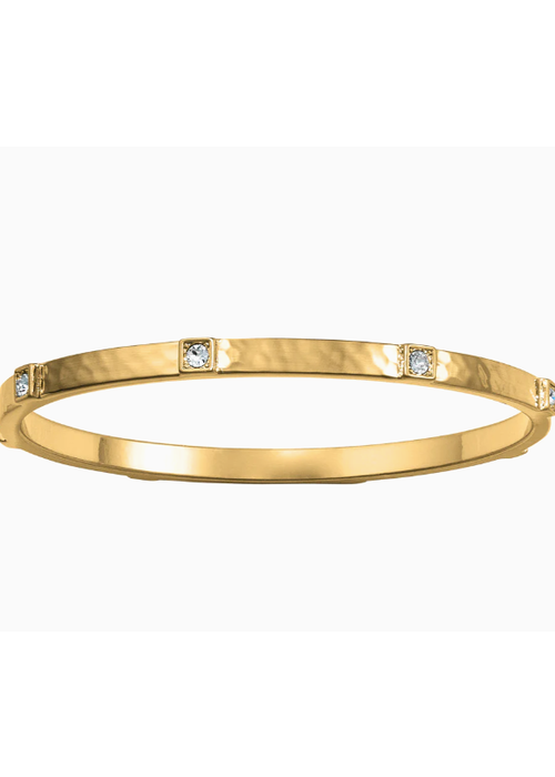 Brighton Meridian Zenith Station Gold Bangle