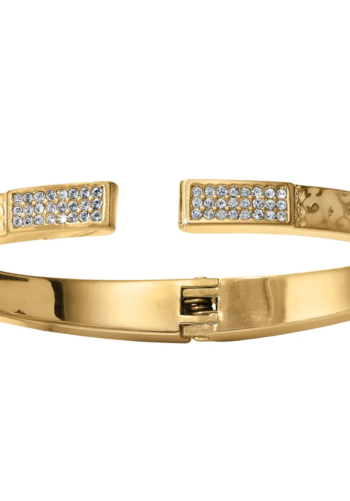 Meridian Zenith Hinged Gold Bracelet