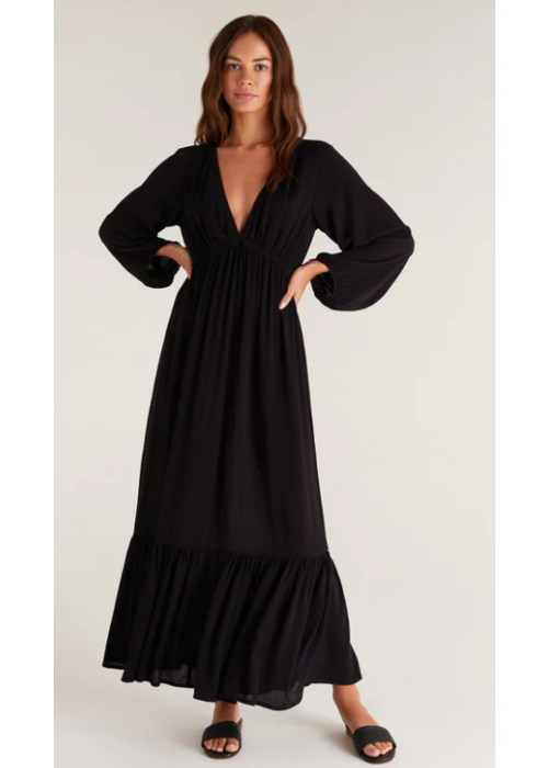 Z Supply The Black Celina Maxi Dress