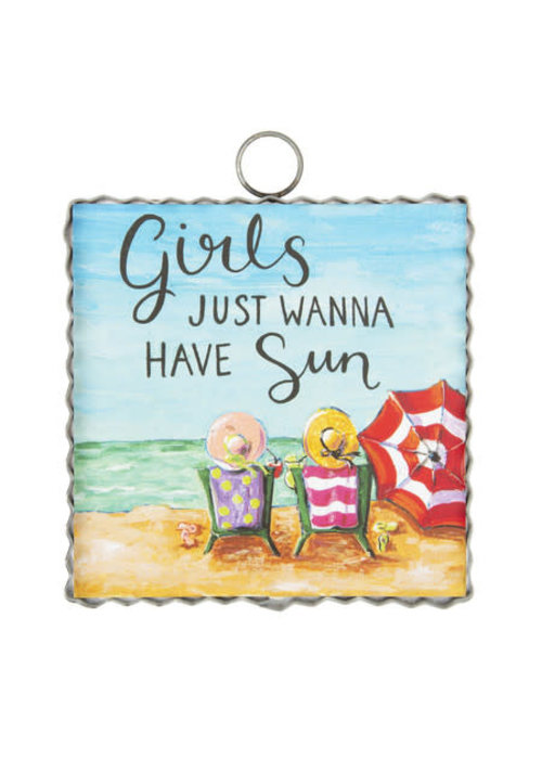 The Round Top Collection Mini Gallery Girls Just Wanna Have Sun