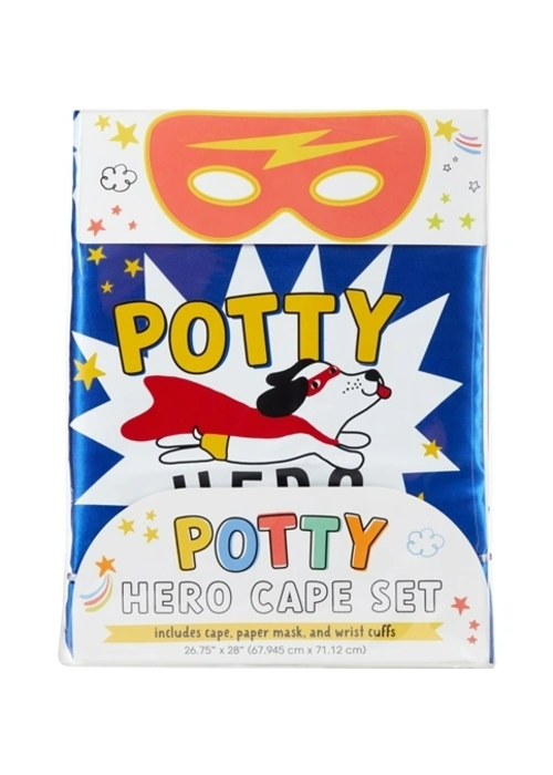 Blue Potty Hero Cape Set