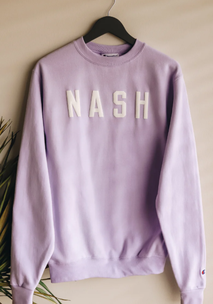 The NASH Collection Powerblend Crew in Urban Lilac