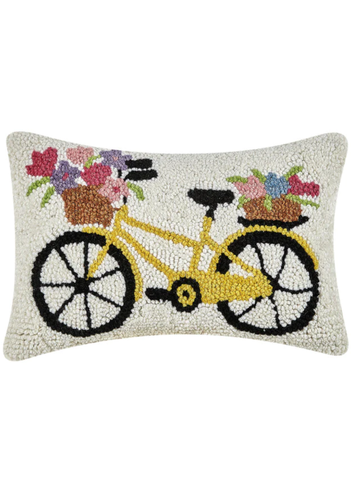 Spring Bike Hook Pillow