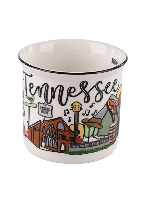 State Of Tennessee Campfire Mug