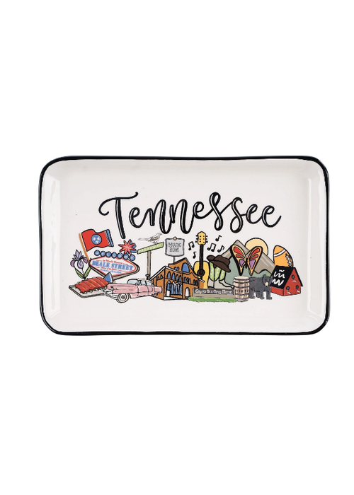 State Of Tennessee Trinket Tray