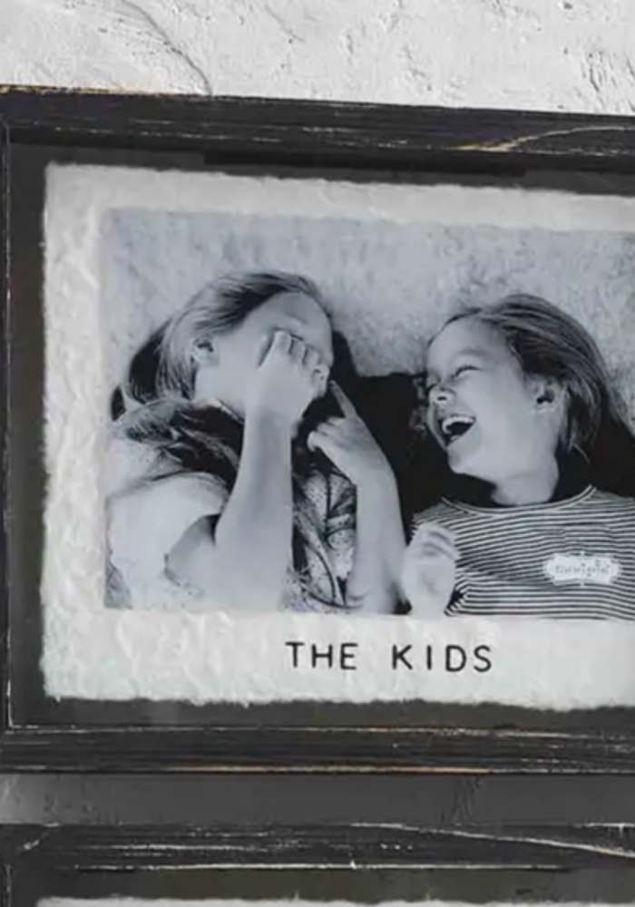 The Kids Black Glass Frame