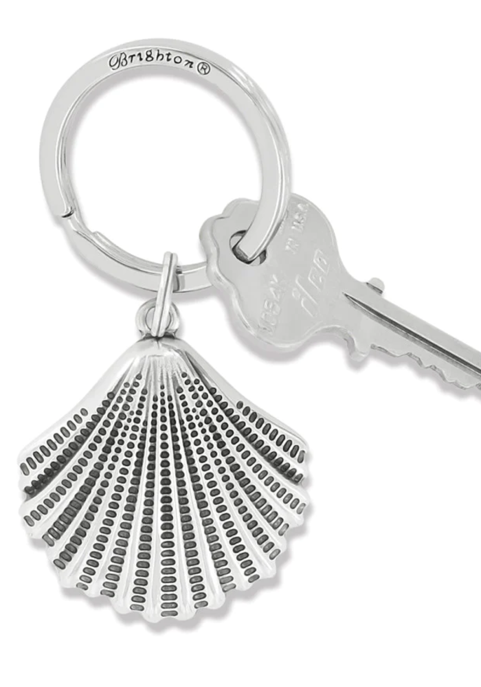 Silver Shells Key Fob