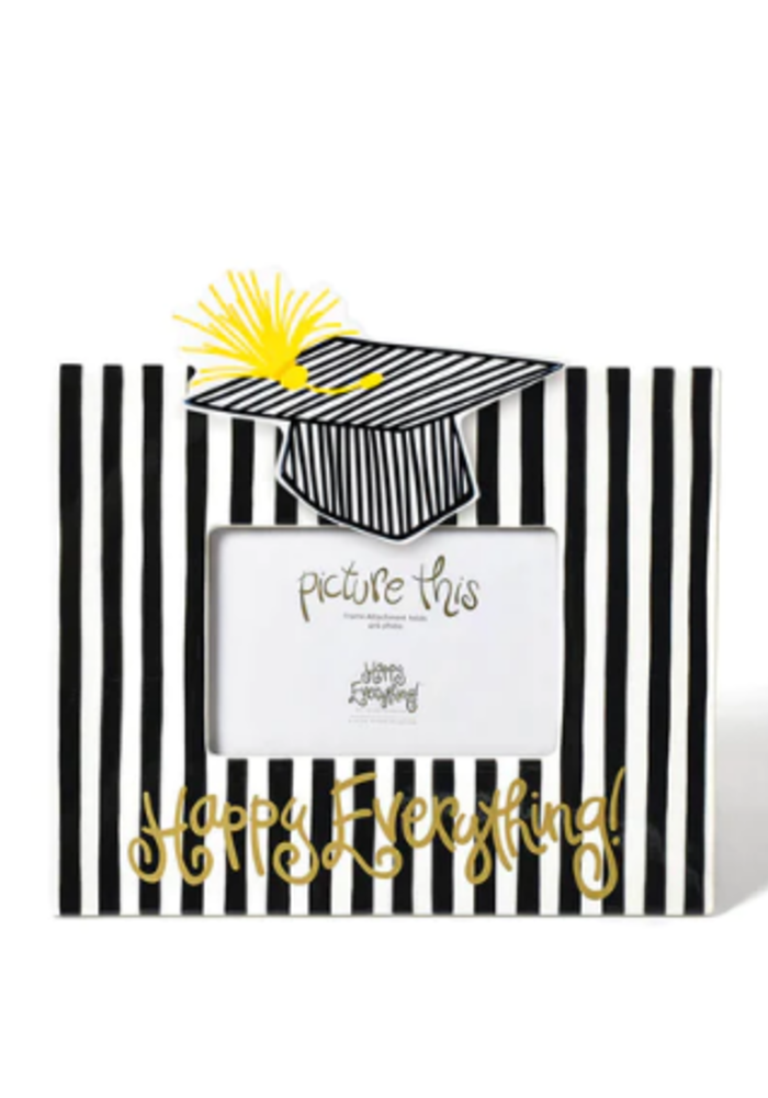 Mini Striped Graduation Cap Attachment