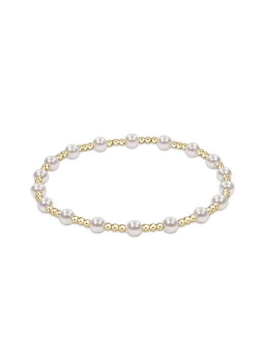 Enewton Enewton Extends Classic Sincerity Pattern 4mm Bracelet Pearl