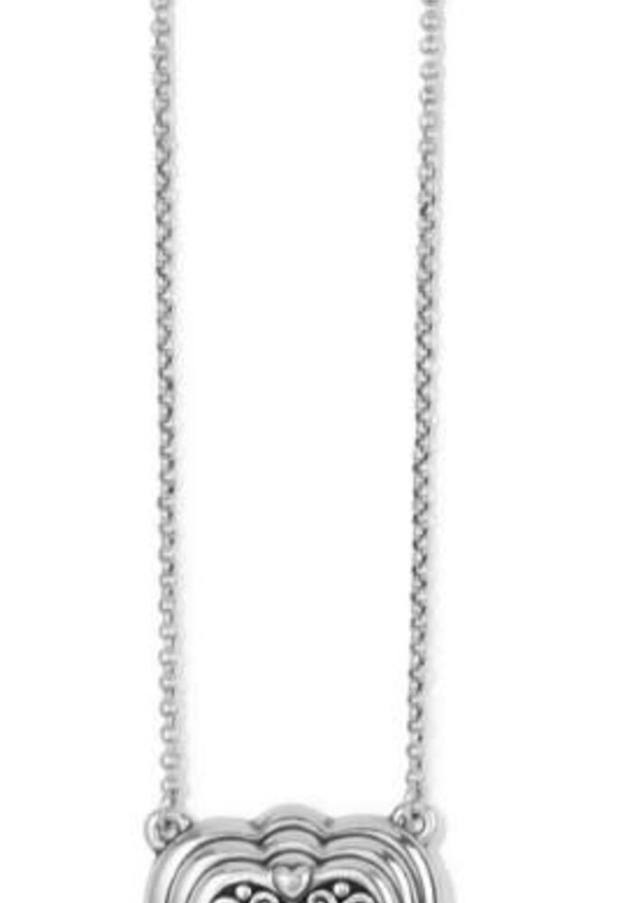 Reno Heart Badge Clip Necklace – Alapage Boutique
