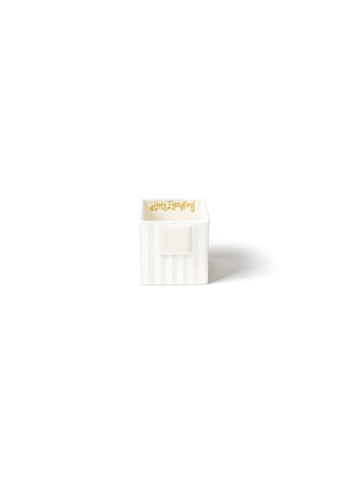 Happy Everything White Nesting Cubes