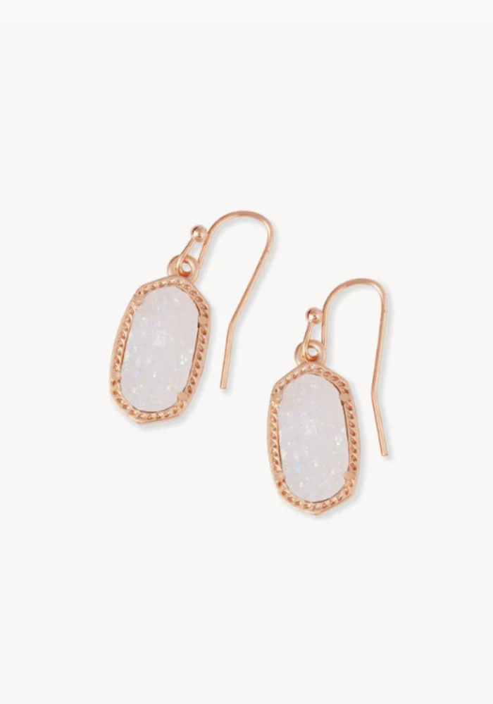 The Lee Drop Earrings in Iridescent Drusy