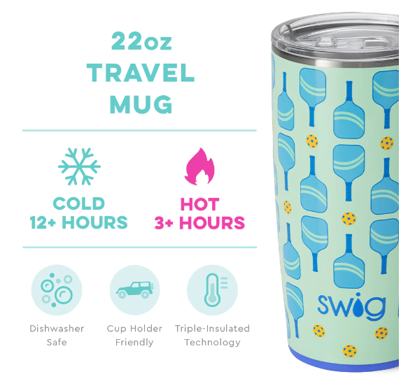 Swig Tumbler - Dink Shot Pickleball