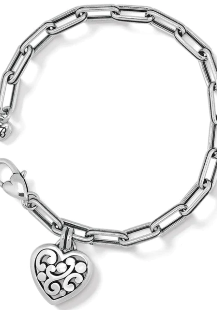 Contempo Heart Link Bracelet - The Trendy Trunk