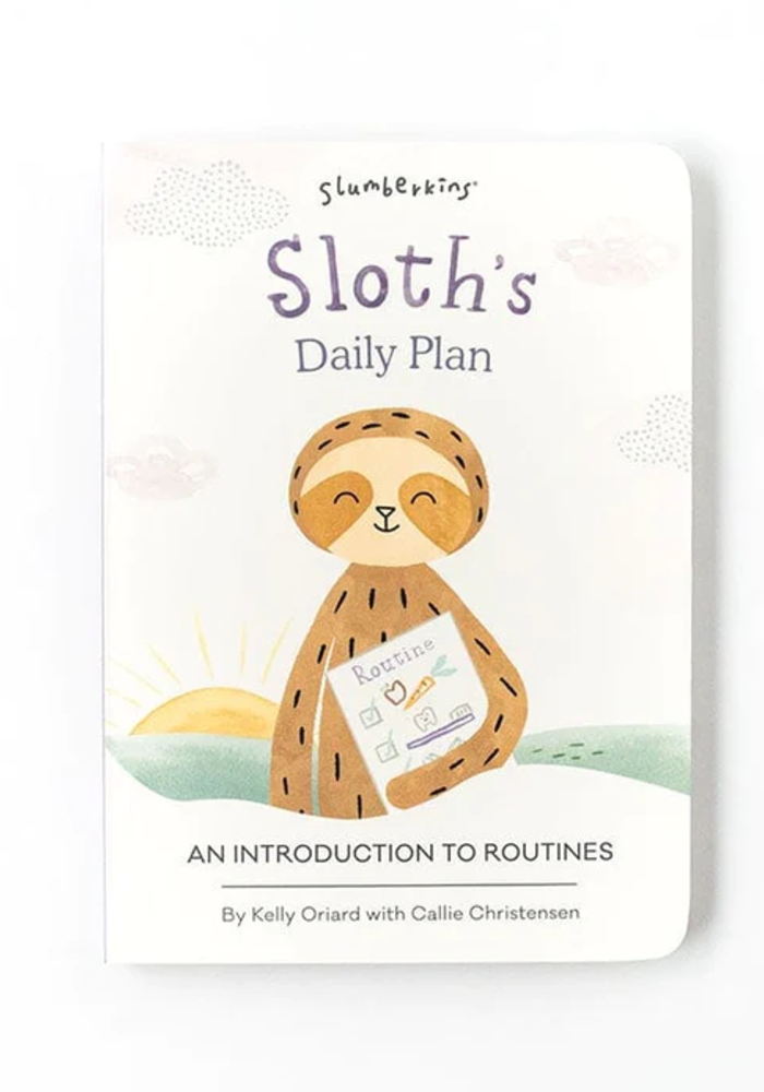 Slumberkins Sloth Snuggler + Daily Plan Book