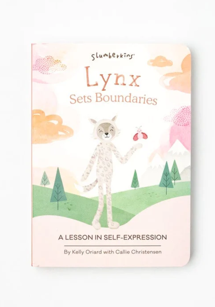 Slumberkins Lynx Kin + Sets Boundaries Book