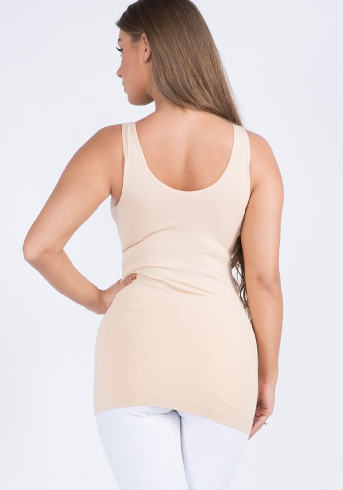 Essentials By Tummy Tank Women's Seamless Shaping Tank