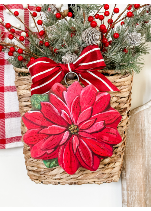 The Round Top Collection Poinsettia Charm