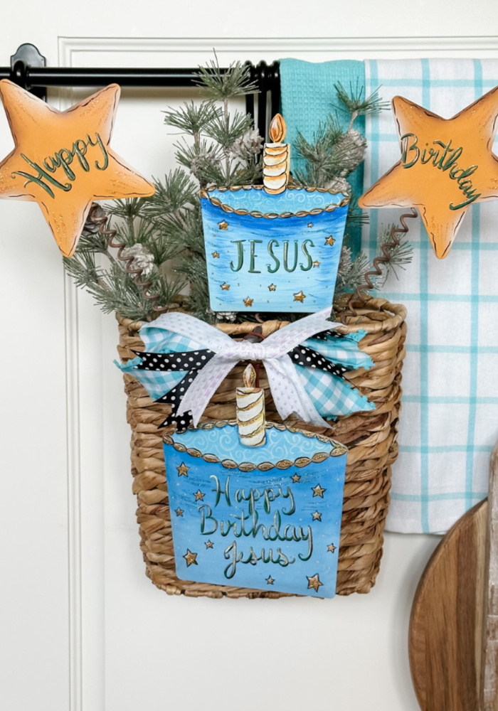 Jesus Birthday Cake Charm-READY FOR PICKUP/SHIPMENT 10/17/23