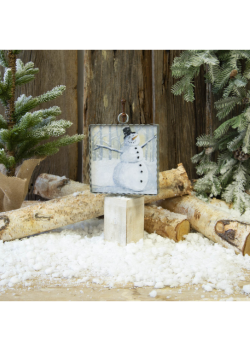 The Round Top Collection Snowy Snowman Mini Gallery