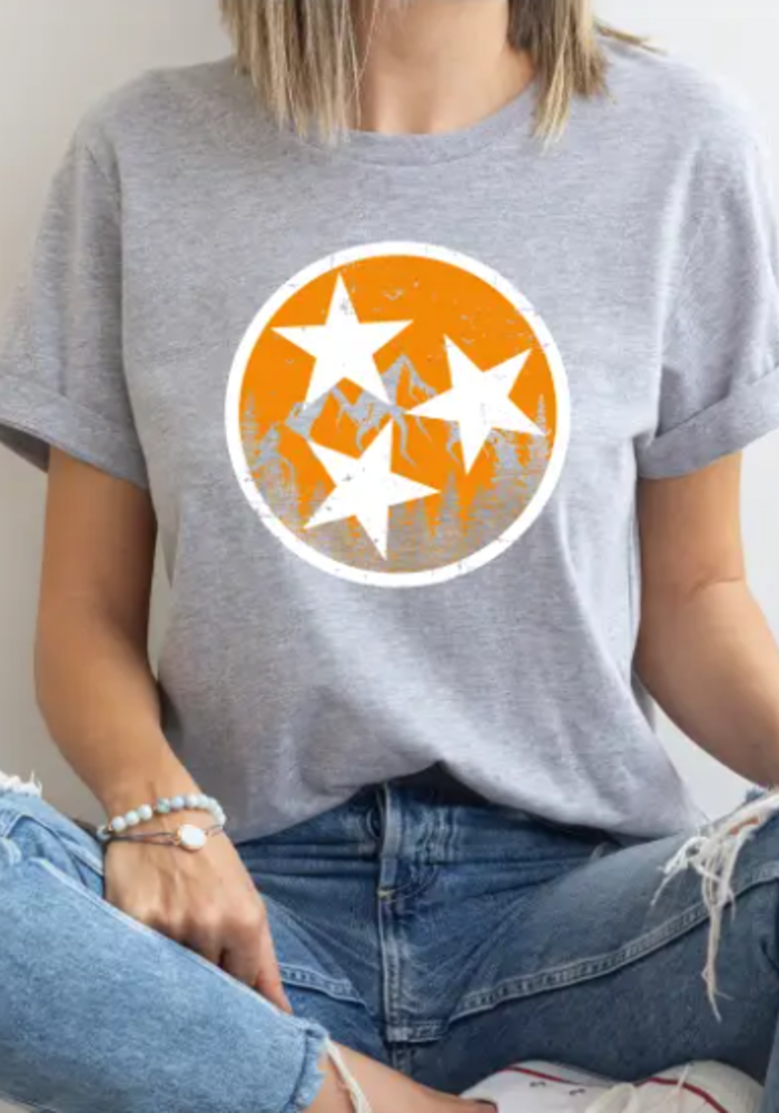 The Tennesse Tri-Star Mountains Tee