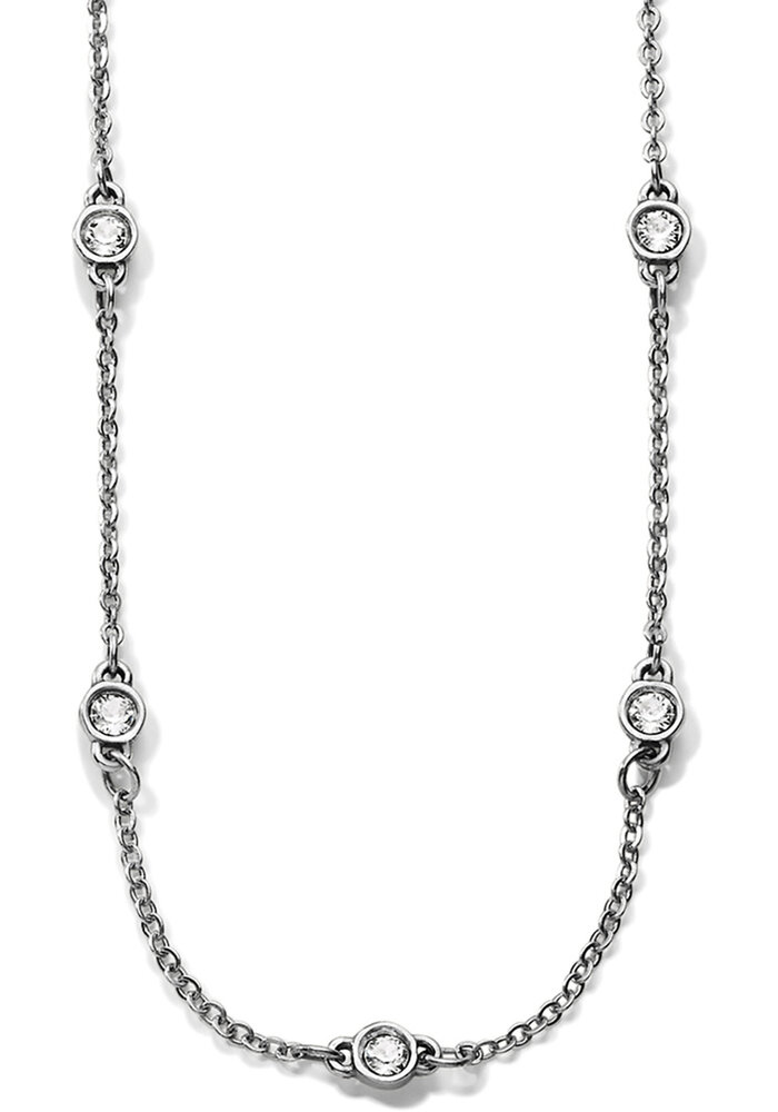 Illumina Petite Collar Necklace in Silver