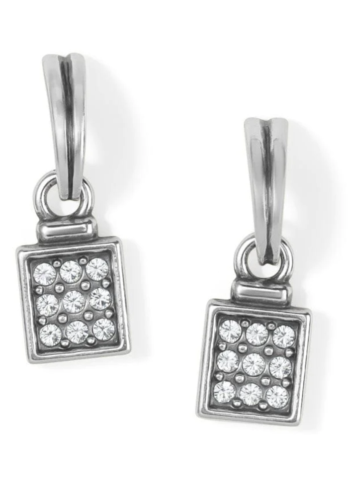 Meridian Zenith Mini Post Drop Earrings - Silver