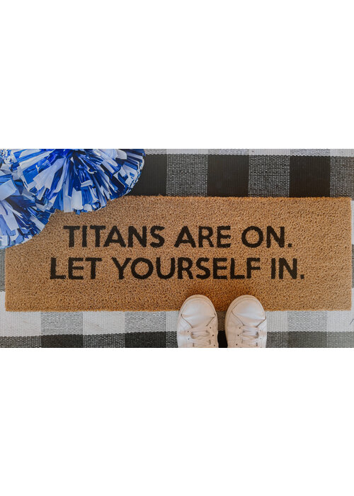 The Titans Door Mat