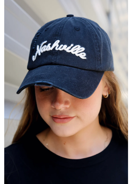 The NASH Collection The Nashville Distressed Ball Cap
