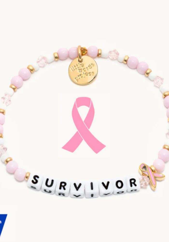 Cancer Survivor Bracelet | Little Words Breast