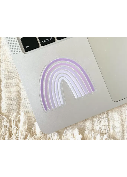 Purple Rainbow Sticker