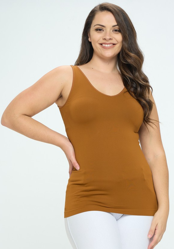 Womens Tan Shapewear Tank Size XL - beyond exchange
