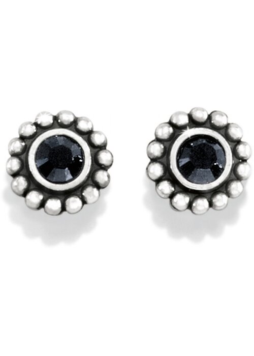 Brighton Twinkle Mini Post Earrings | Black