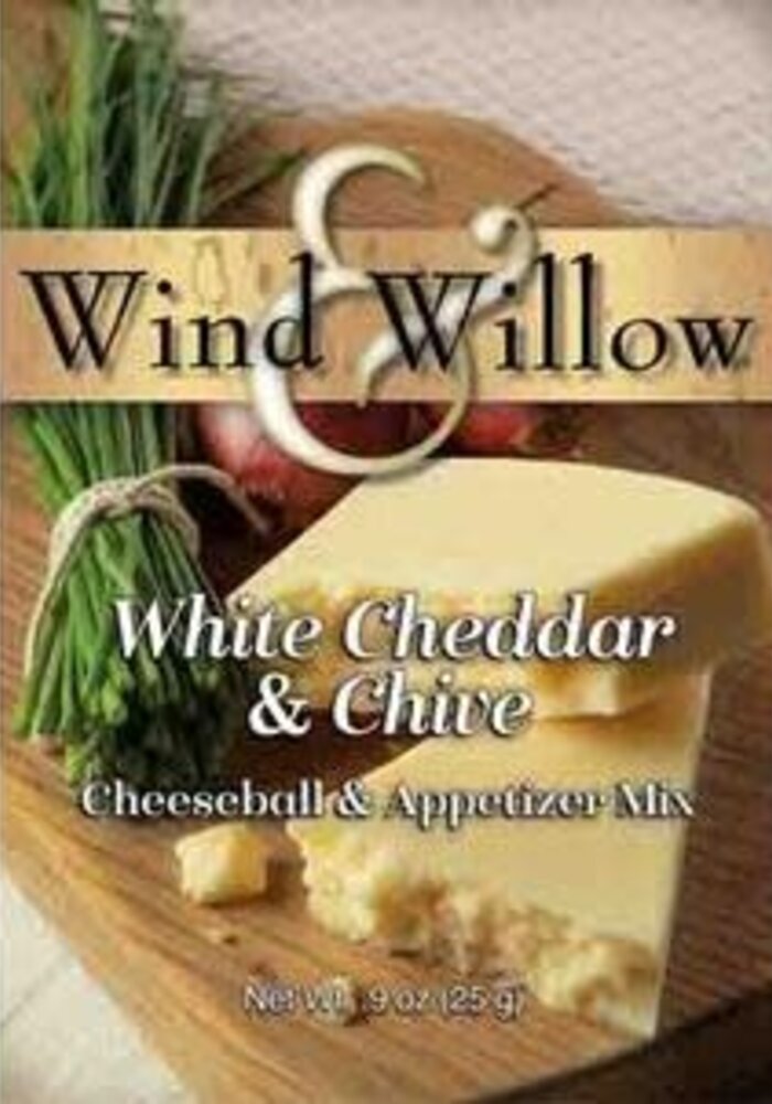 White Cheddar + Chive Cheeseball + Appetizer Mix