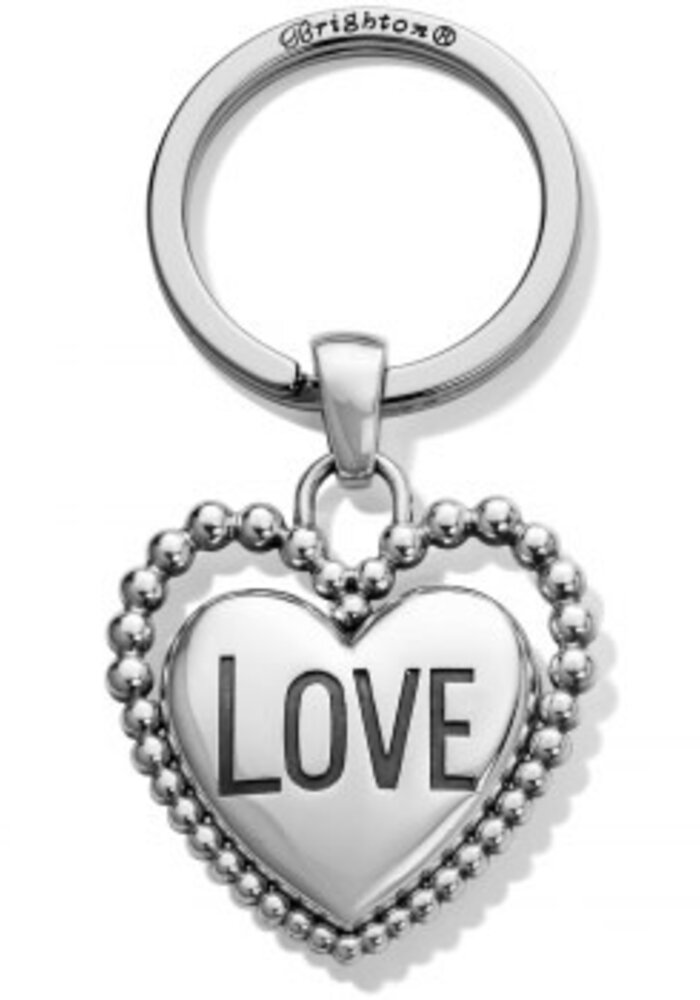 Beaded Love Key Fob