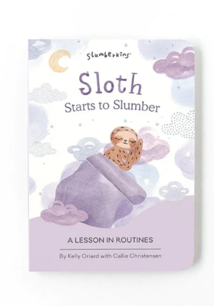 Slumberkins Sloth Starts to Slumber Book