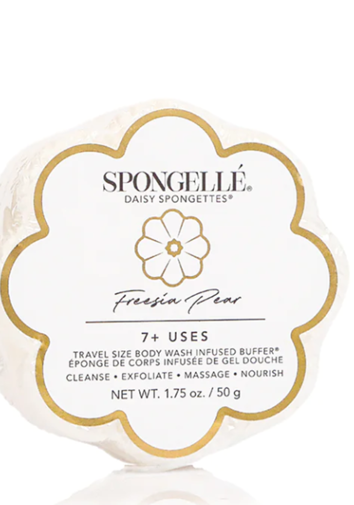 Travel Sized Floral Spongette