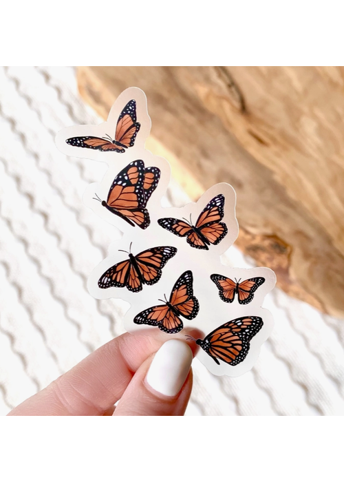 Flying Butterflies Sticker